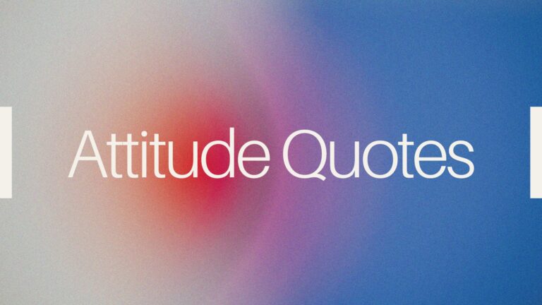 attitude quotes