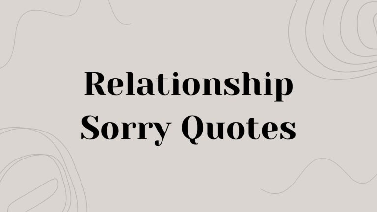 sorry quotes